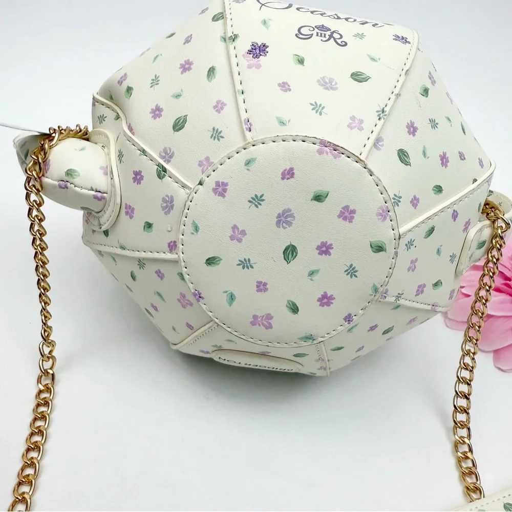 Bridgerton X Her Universe X Hot Topic Teapot Crossbody Bag - Picture 9 of 16
